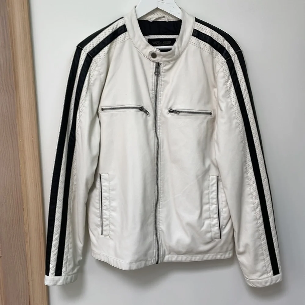 Wilson’s faux Leather Moto Jacket Men’s Small